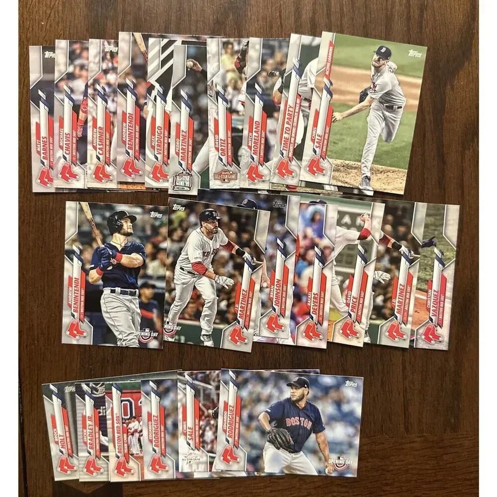 Boston Red Sox Baseball Card Huge Lot 151 Different Cards